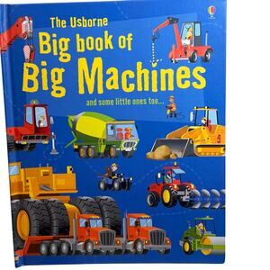 Usborne Big Book of Big Machines EUC